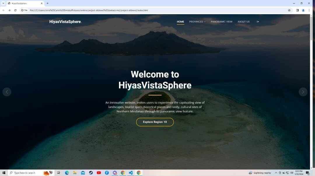 Panoramic Website